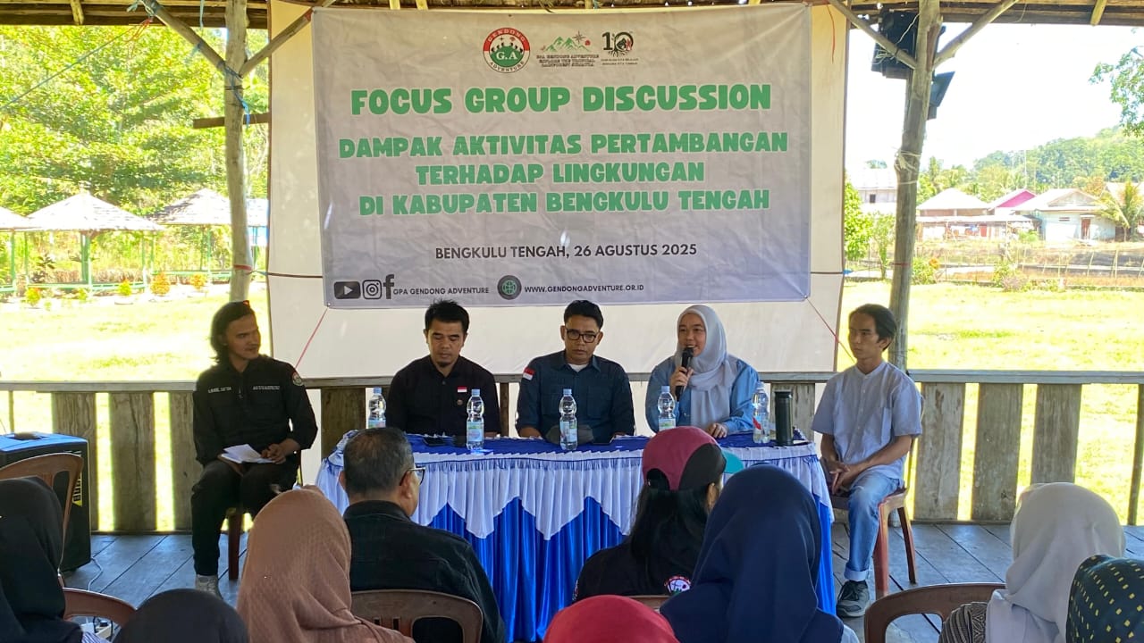 Foto kegiatan FGD Dampak Pertambangan - GPA Gendong Adventure - foto 2